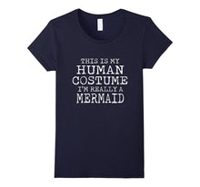 MERMAID-Halloween-Costume-shirt-Easy-for-Men--Women