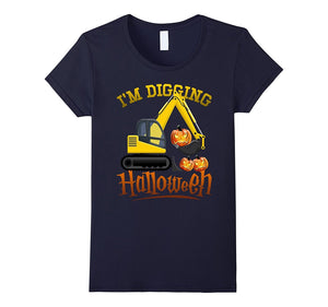 I'm-Digging-Halloween-Pumpkin-Tractor-Dig-T-Shirt