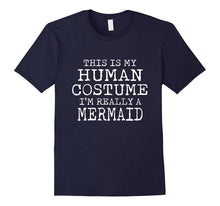 MERMAID-Halloween-Costume-shirt-Easy-for-Men--Women