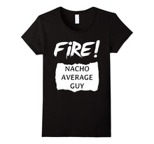 Fire!-Nacho-Average-Guy--Hot-Sauce-Halloween-Funny-T-Shirt
