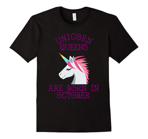 Unicorn-Queens-Are-Born-In-October-Halloween-Birthday-Tshirt