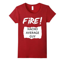 Fire!-Nacho-Average-Guy--Hot-Sauce-Halloween-Funny-T-Shirt