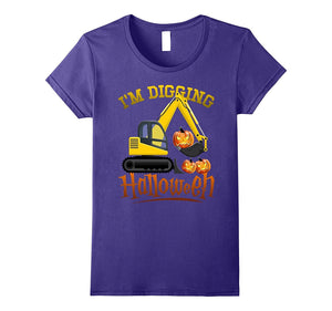 I'm-Digging-Halloween-Pumpkin-Tractor-Dig-T-Shirt