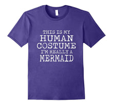 MERMAID-Halloween-Costume-shirt-Easy-for-Men--Women