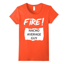 Fire!-Nacho-Average-Guy--Hot-Sauce-Halloween-Funny-T-Shirt