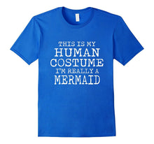 MERMAID-Halloween-Costume-shirt-Easy-for-Men--Women