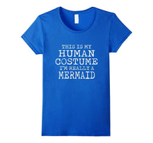 MERMAID-Halloween-Costume-shirt-Easy-for-Men--Women
