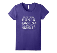 MERMAID-Halloween-Costume-shirt-Easy-for-Men--Women
