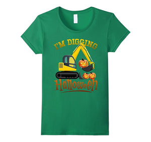 I'm-Digging-Halloween-Pumpkin-Tractor-Dig-T-Shirt